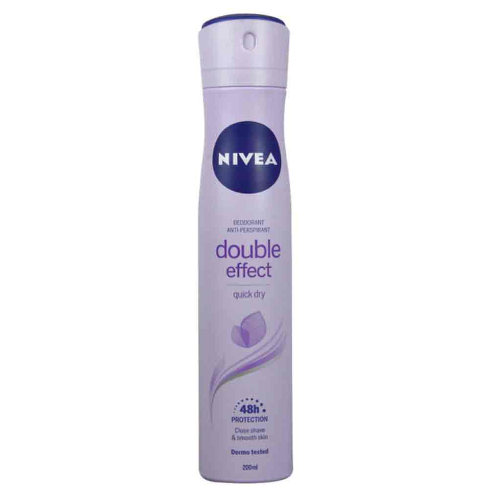 مشخصات، خرید و قیمت اسپری بدن زنانه نیوآ Nivea مدل Double Effect حجم ...