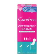 پد روزانه Carefree مدل Cotton Feel سایز نرمال بسته 20 عددی