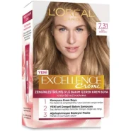 کیت رنگ مو لورآل سری Excellence شماره 7.31 رنگ عسلی