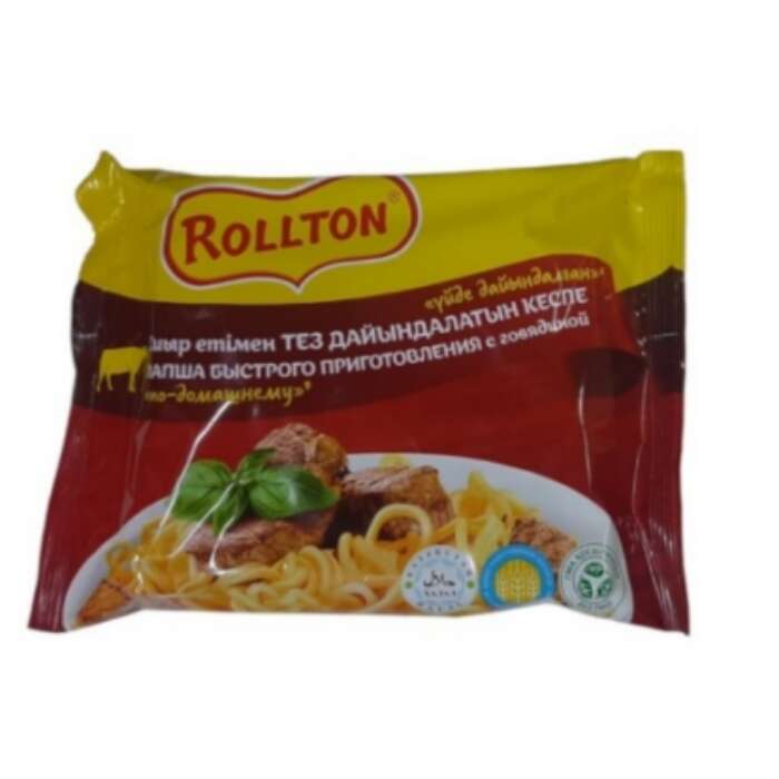 مشخصات، خرید و قیمت نودل رولتون Rollton با طعم گوشت گاو حجم 85 گرم